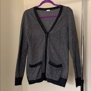 J Crew Cashmere Cardigan Size M